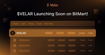 Velar to Be Listed on BitMart on September 12th