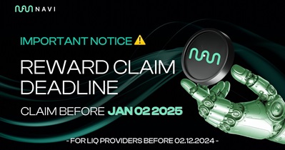 NAVI to Finalize Rewards Claim in January 2nd
