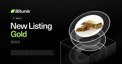 Gold to Be Listed on Bitunix