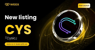 Cysic to Be Listed on WEEX
