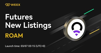 ROAM Token to Be Listed on WEEX