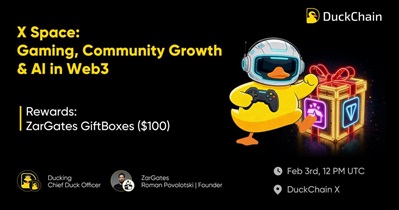 DuckChain Token to Hold AMA on X on February 3