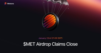 Meteora to Close MET Airdrop Claims on January 23