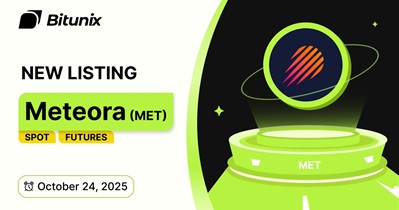 Meteora to Be Listed on Bitunix