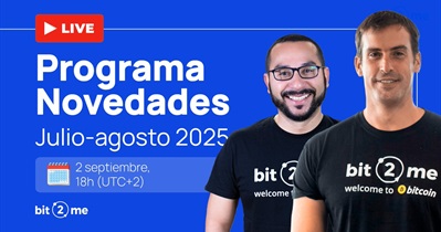 Bit2Me to Hold Live Stream on YouTube on September 2nd