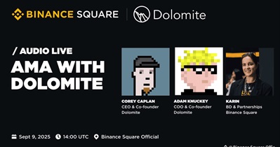 Dolomite to Hold AMA on Binance Live on September 9th