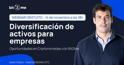Bit2Me to Hold Webinar on November 14th