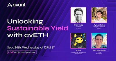 Avant USD to Hold AMA on X on September 24th