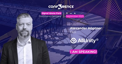 AllUnity EUR to Participate in CONF3RENCE 2025 in Frankfurt on September 4th