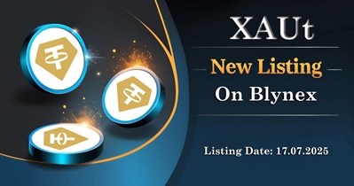 Tether Gold to Be Listed on Blynex
