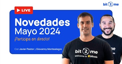 Bit2Me to Hold Live Stream on YouTube on May 30th
