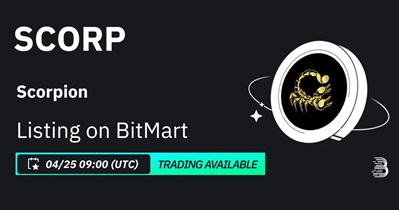 Scorpion to Be Listed on BitMart