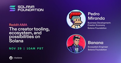 Solana to Hold AMA on Reddit on November 29th