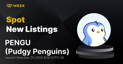 Pudgy Penguins to Be Listed on WEEX