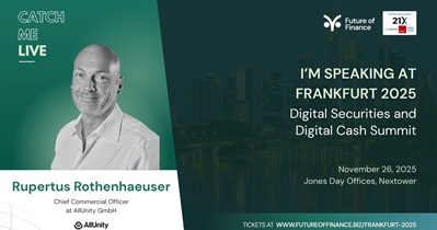 AllUnity EUR to Participate in Future of Finance in Frankfurt on November 26th