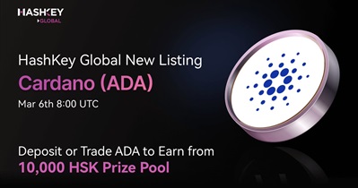 Cardano to Be Listed on HashKey Global on March 6th
