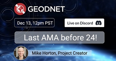 Geodnet to Hold AMA on Discord on December 13th