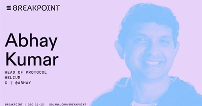 Helium to Participate in Solana Breakpoint in Abu Dhabi on December 11th