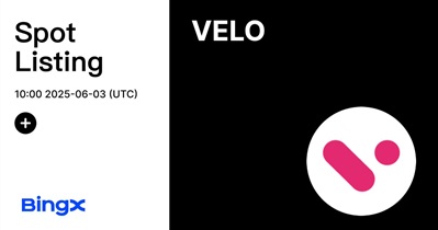 Velo to Be Listed on BingX  on June 3