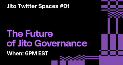 Jito Governance Token to Host Community Call on January 29th