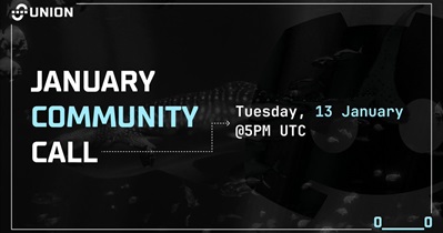 Union to Host Community Call on January 13th