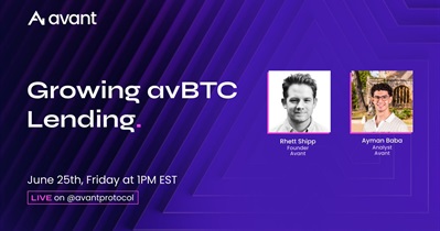 Avant USD to Hold AMA on X on June 25th