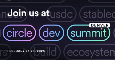 USD Coin to Host Circle Dev Summit Denver in Denver on February 27th