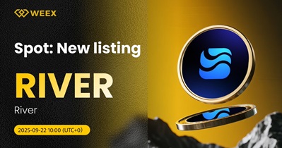 River to Be Listed on WEEX
