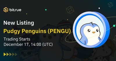 Pudgy Penguins to Be Listed on Bitrue