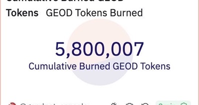 Geodnet to Hold Token Burn