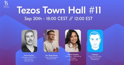 Tezos to Host Community Call on September 30th
