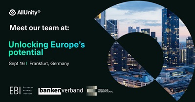 AllUnity EUR to Participate in Unlocking Europe’s Potential in Frankfurt on September 16th