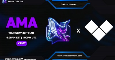 AMA on Whale Coin Talk Twitter