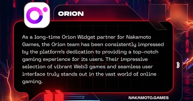 Nakamoto Games Partners With Orion