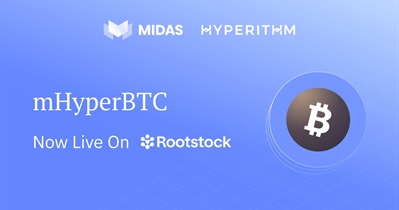 Midas Hyperithm BTC to Release mHyperBTC on Rootstock