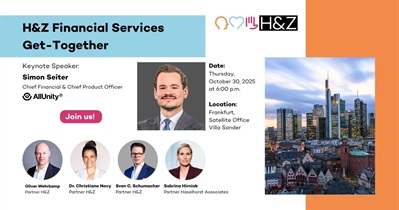AllUnity EUR to Participate in H&Z Financial Services Get-Together in Frankfurt on October 30th