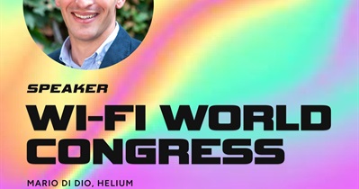 Helium to Participate in Wi-Fi World Congress in Mountain View on April 28th