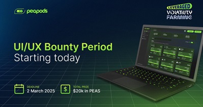 Peapods Finance to Finalize UI/UX Bounty Program on March 2nd