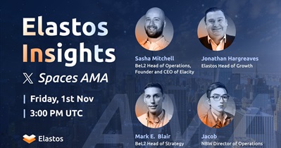 Elastos to Hold AMA on X on November 1st