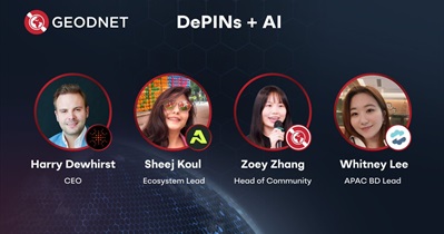 Geodnet to Hold AMA on X on April 10th