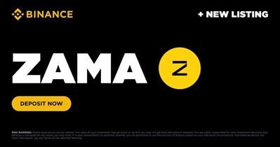 Zama to Be Listed on Binance