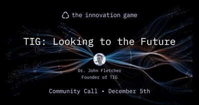 The Innovation Game to Host Community Call on December 5th
