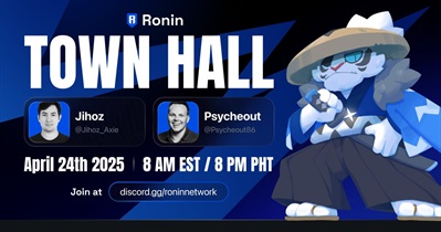 Ronin to Host Community Call on April 24th