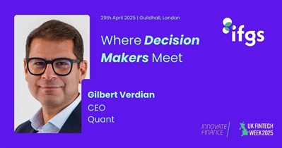 Quant to Participate in Innovate Finance’s Global Summit in London on April 29th